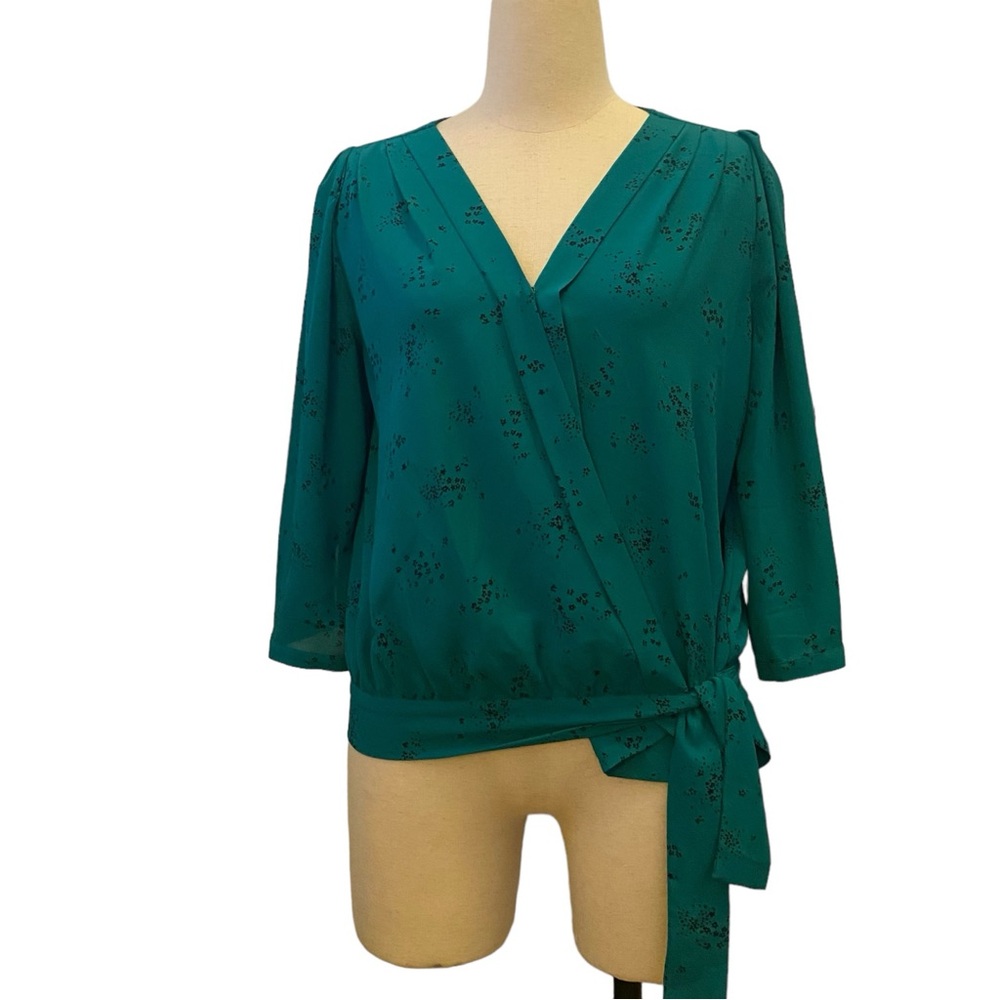 Reitmans asymmetrical blouse